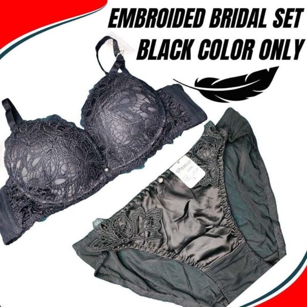 Black Bridal Set