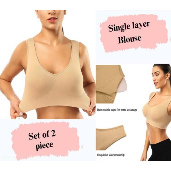Sports Air Bra Non Paded (Set of 2)